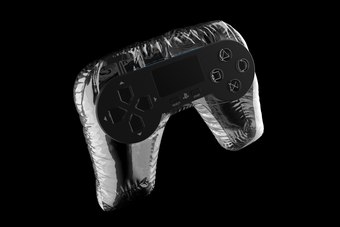 #Inflatable PlayStation controller design is either a mad pipe dream or sheer ergonomic genius