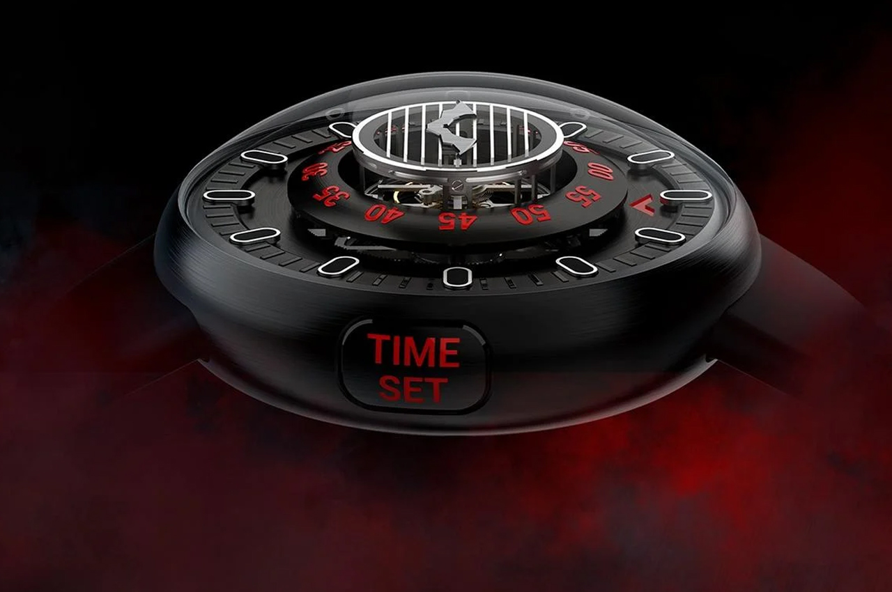 #Kross Studio’s Batman watch with massive central tourbillon is a striking tribute to the caped crusader