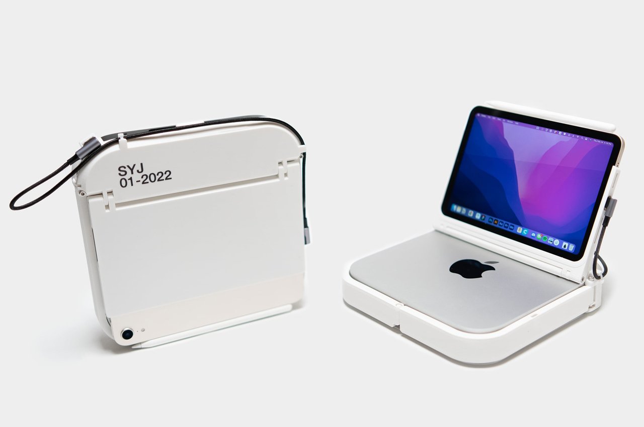 M1 Mac Mini with interactive iPad Mini display combined is one 
