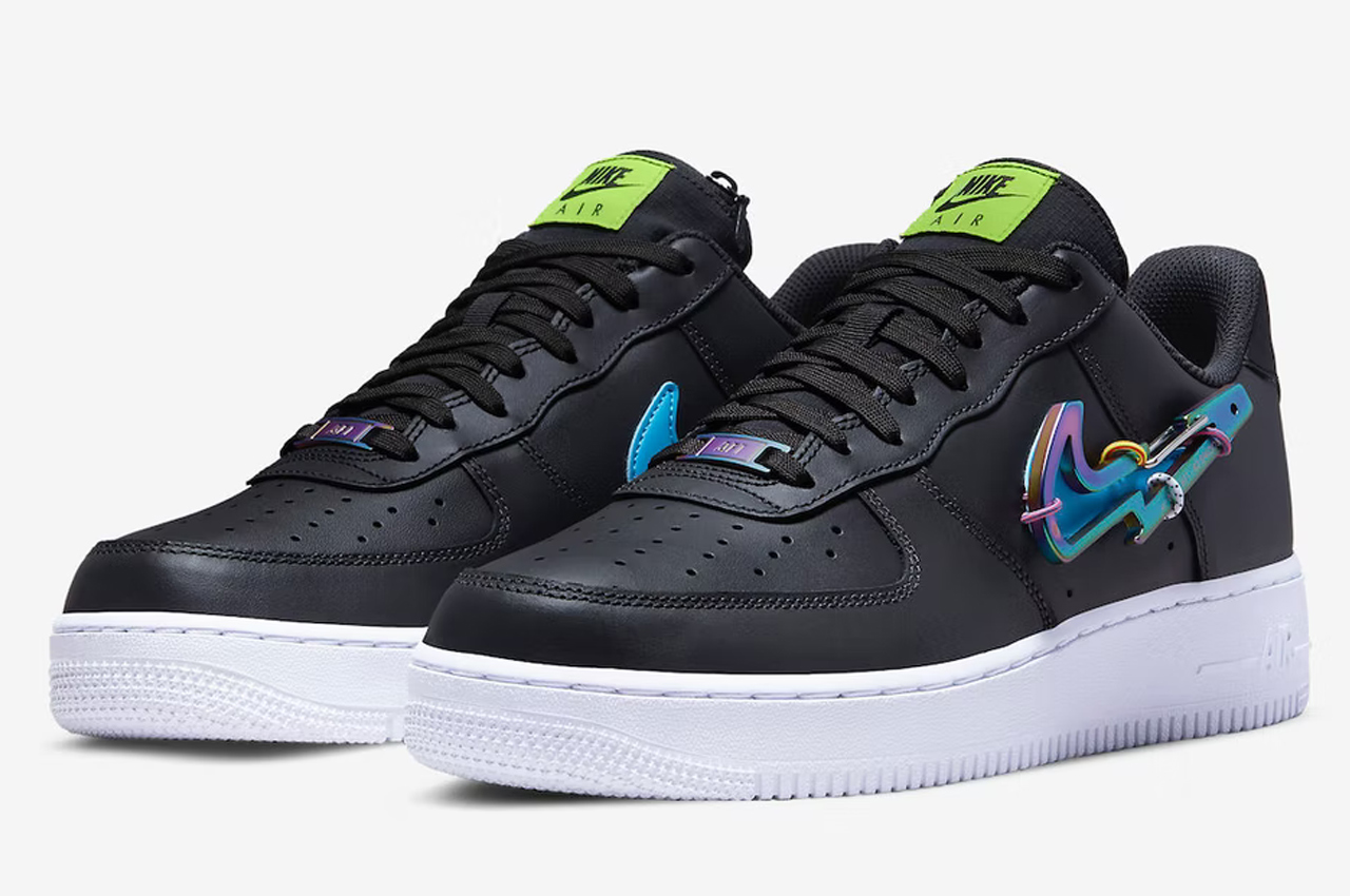 Nike has an Air Force 1 shoe that features a removable Swoosh carabiner