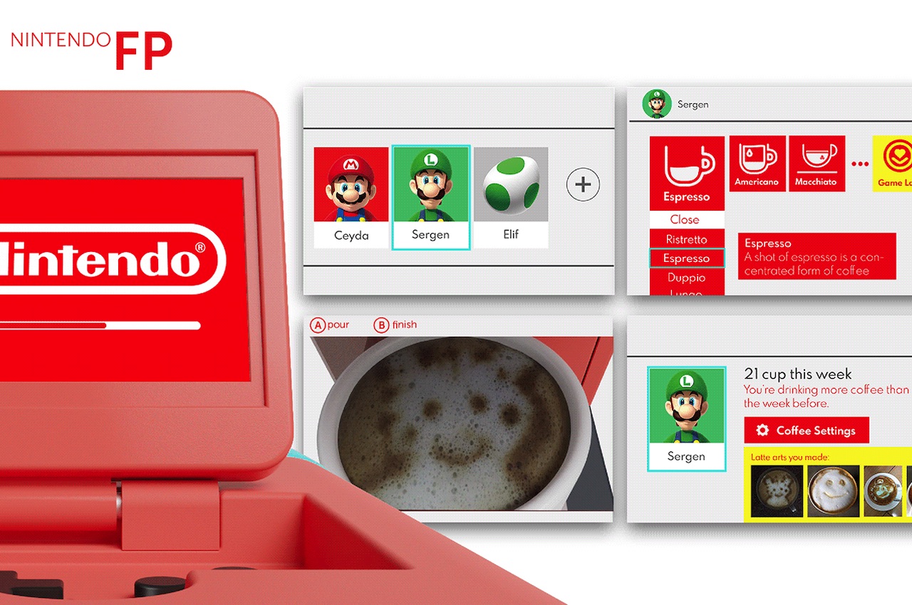 Nintendo FP Coffee Machine App