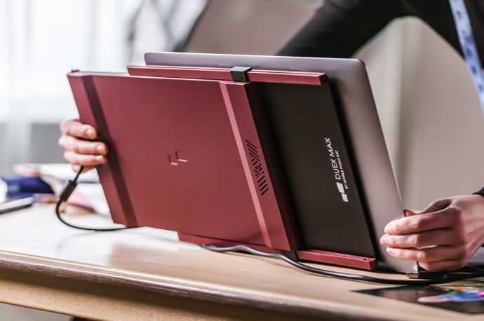 The Duex Max adds an extra screen to your laptop for boosted WFH productivity