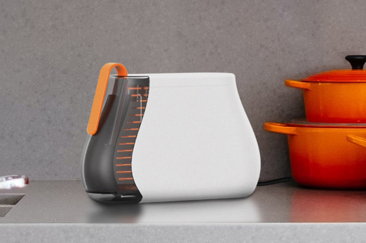 Refreshing slide out toaster your kitchen countertop deserves - Yanko Design