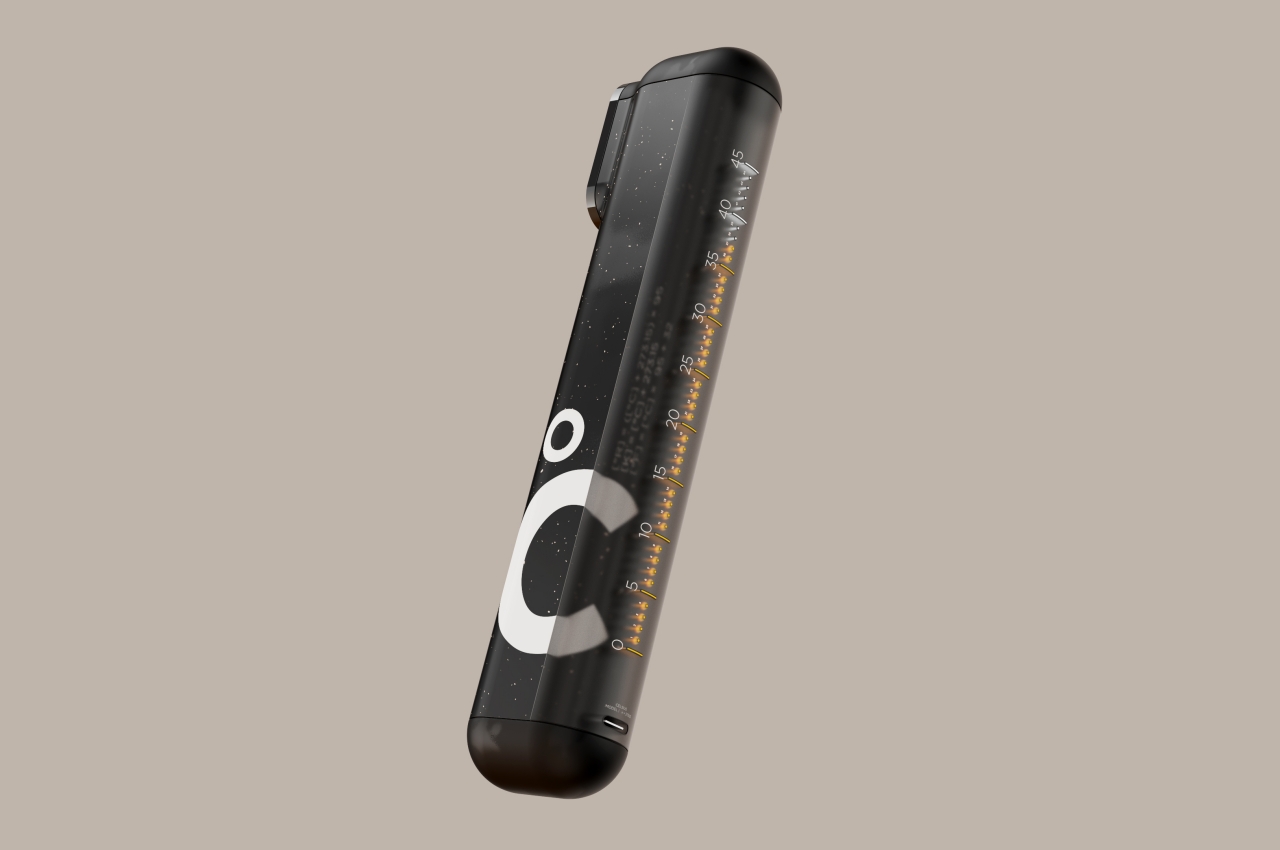 #THERM C digital thermometer concept pays homage to the classic tool sans the poison
