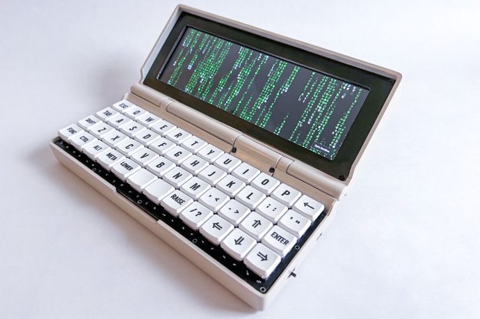 This DIY pocket computer will make you feel like a cyberpunk hacker once you’re done