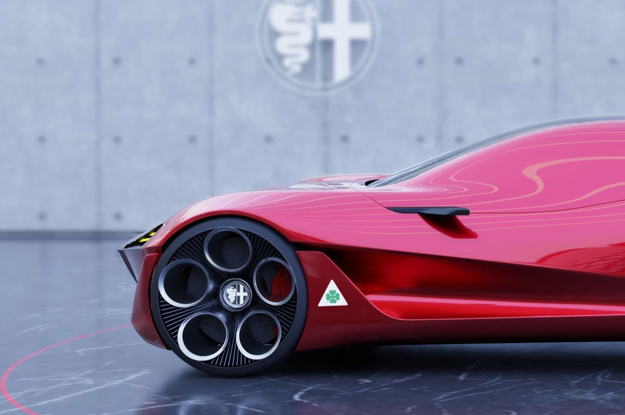 Alpha Romeo concept by Klaus Dahlenkamp 4