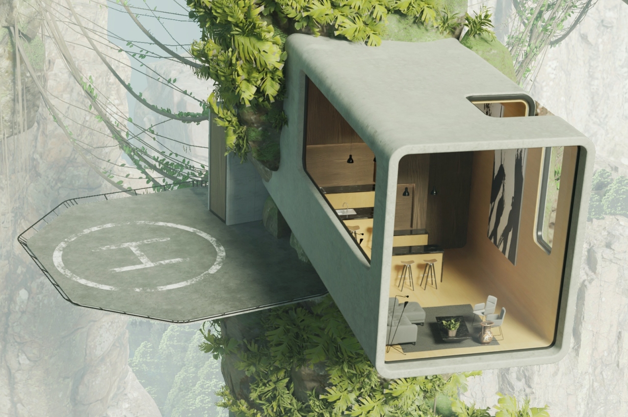 #This tiny home concept envisions life in a lush, alien world