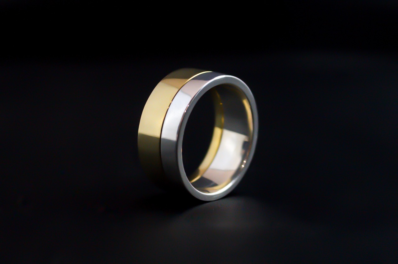 Broad 2 Gram Gold Ring Collections For Men Premium Quality FR1351