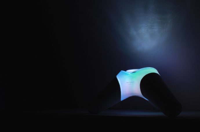 Wateray speaker uses water to create an enchanting light show for your music