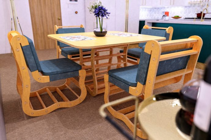 Xylo Living is a flexible and modular furniture platform that doesn’t require any tools