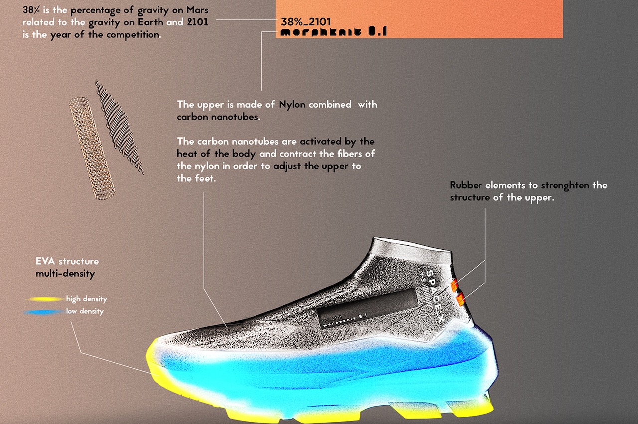 Space-X Sneakers for Mars Details