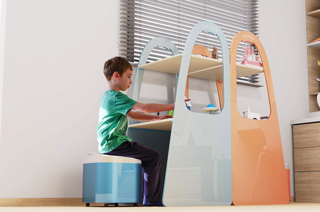 TOYNIA Toybox lets kids play independently and teach them how to organize