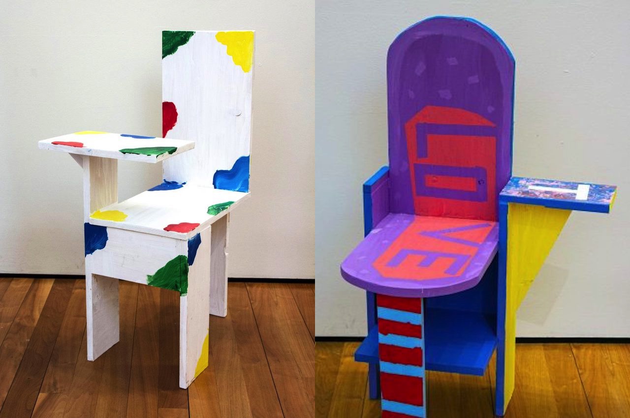 Bruce Edelstein Trinity School New York Students Chair Design Project