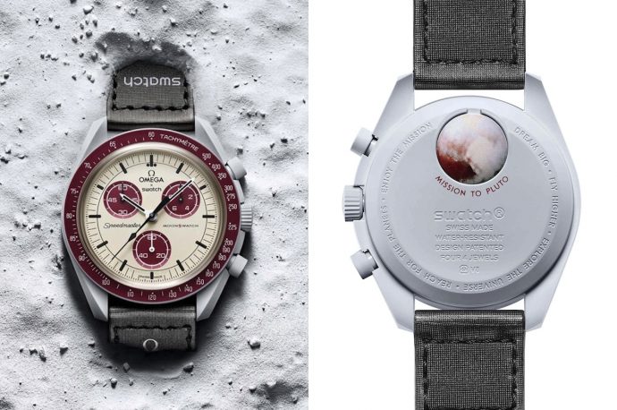 Swatch x Omega Bioceramic Speedmaster Moonswatch Mission to Pluto