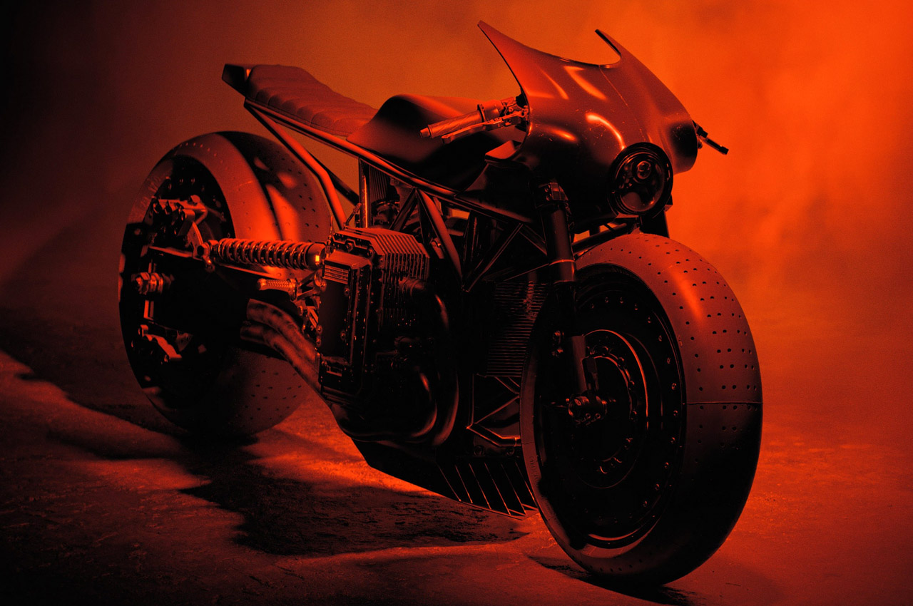 #After Batmobile, blueprints show the Japanese + Italian influence in Bruce Wayne’s Batcycle