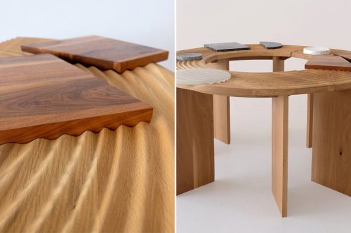 Japanese Zen Gardens + Art Deco are the inspiration behind this furniture  and tableware collection! - Yanko Design