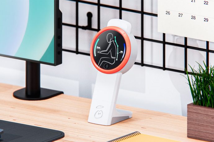 This WFH accessory is designed to monitor your posture for healthy spinal alignment