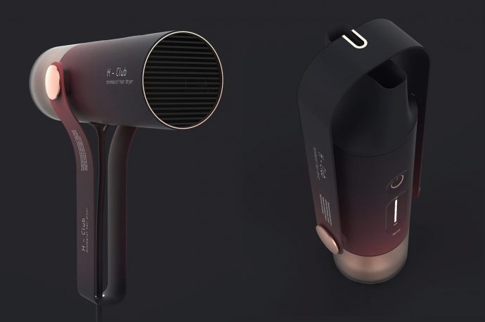 Foldable Hair Dryer Behrad Ghodsi