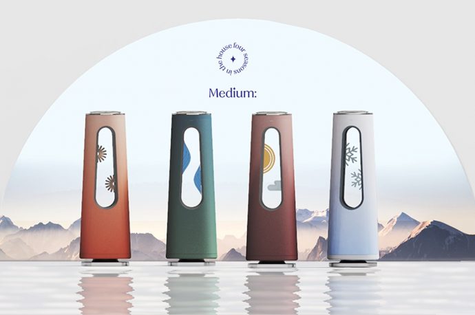 Medium Air Freshener Air Purifier Concept