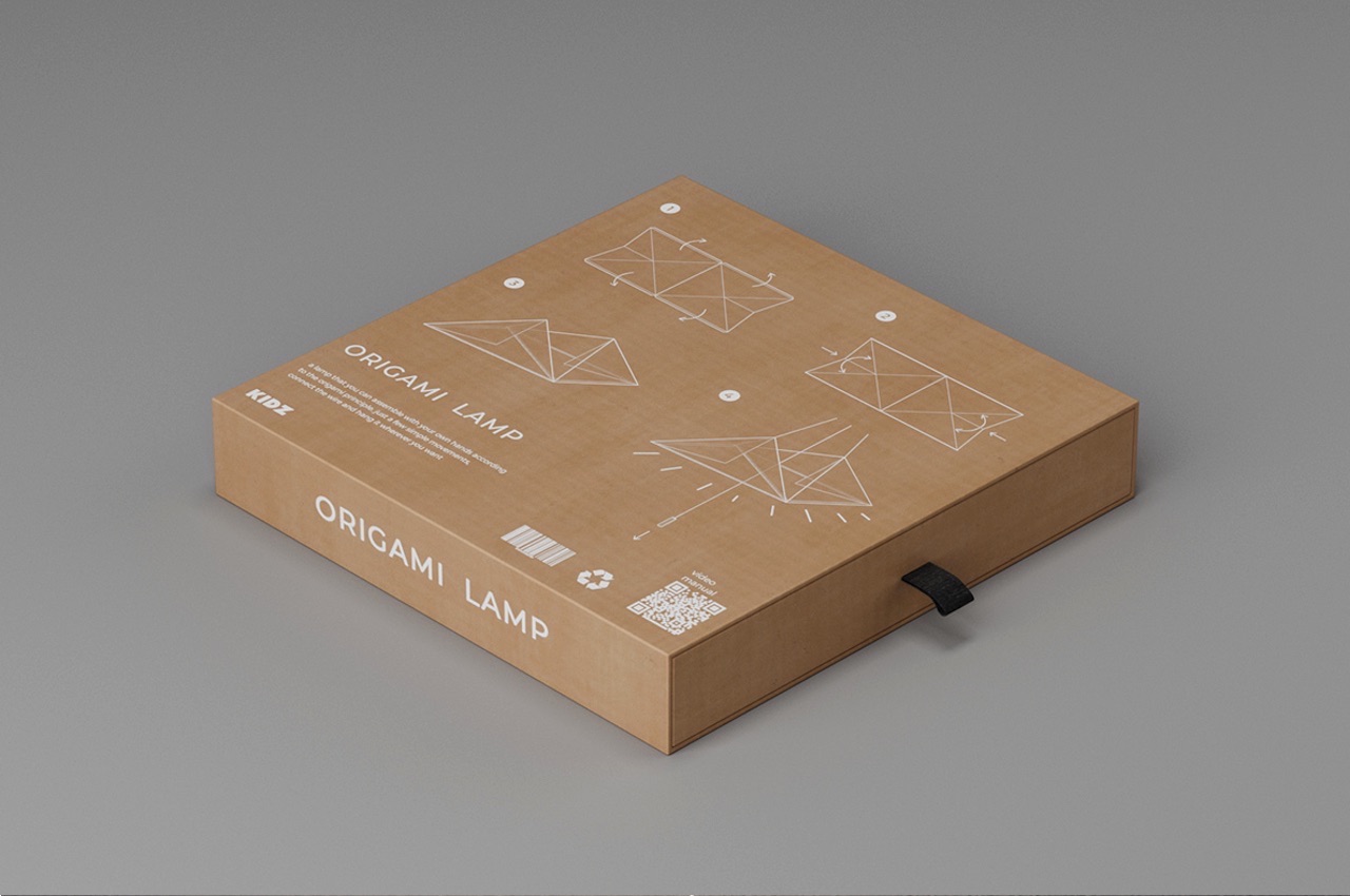 Origami Lamp Packaging