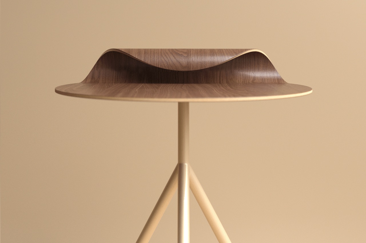 WAVELET Side Table Concept Design