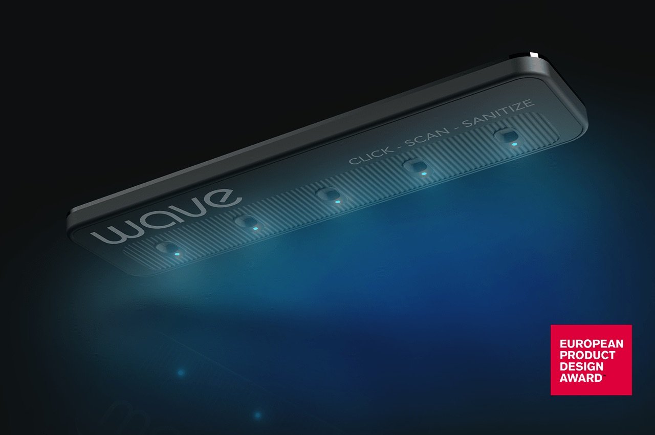 Wave Portable UV-C European Product Design Award