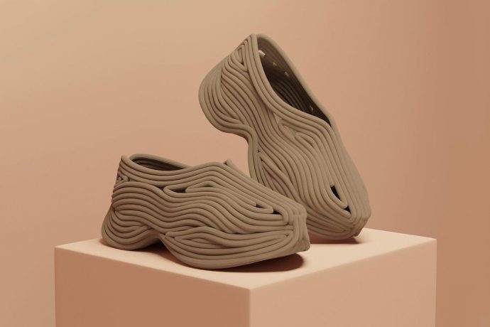 The Yeezy Slides wish they were as cool as these single-material 3D-printed studio runners