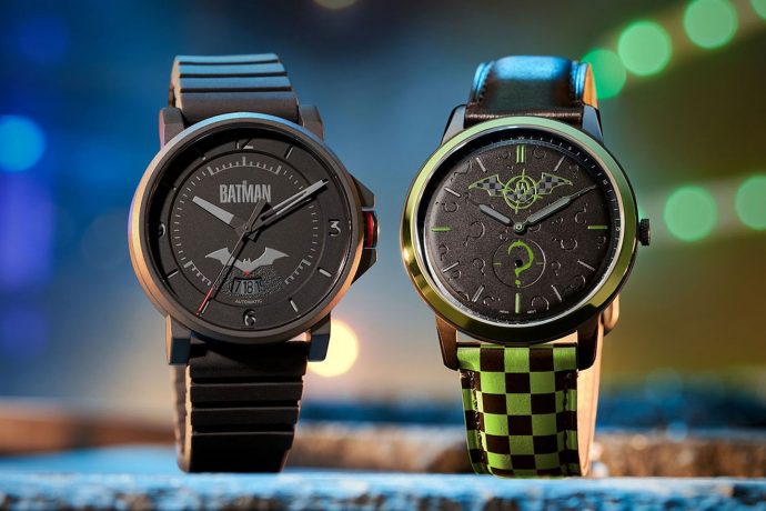 Batman and Fossil collaborated over a set of slick, Gotham-themed wristwatches!