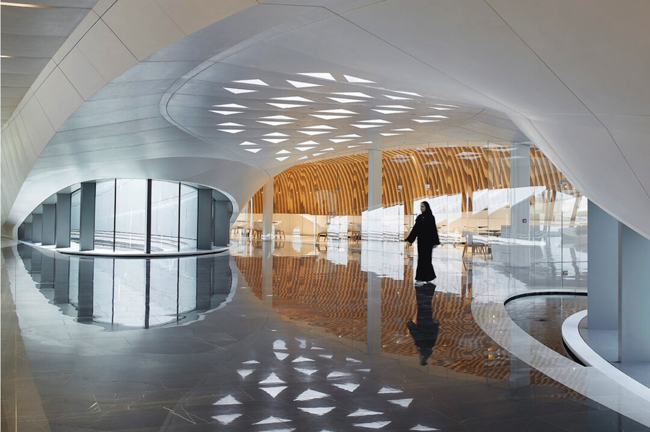 Zaha Hadid Architects BEEAH Headquarters Desert Dunes