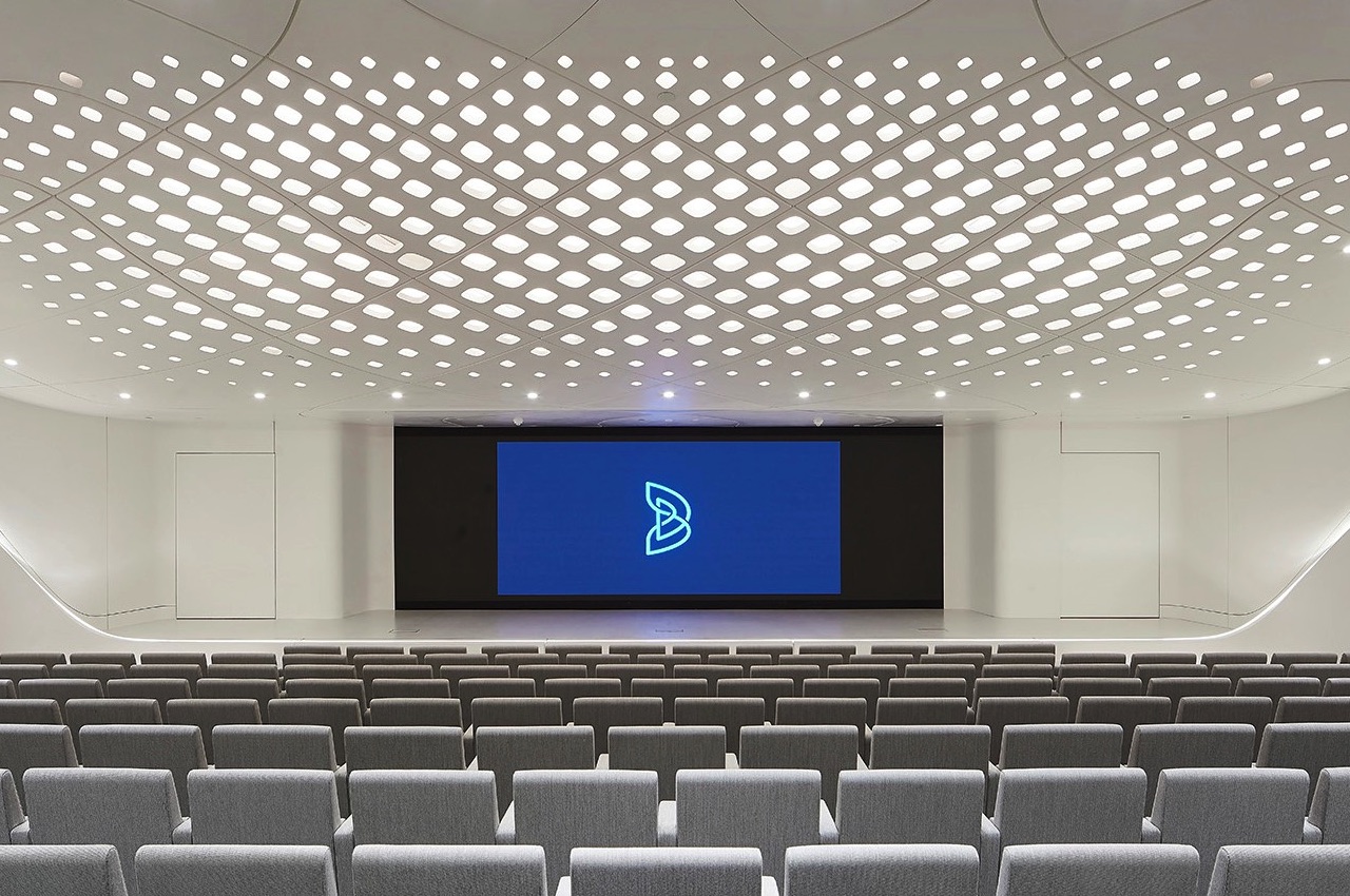 Zaha Hadid Architects BEEAH Headquarters Interiors Auditorium