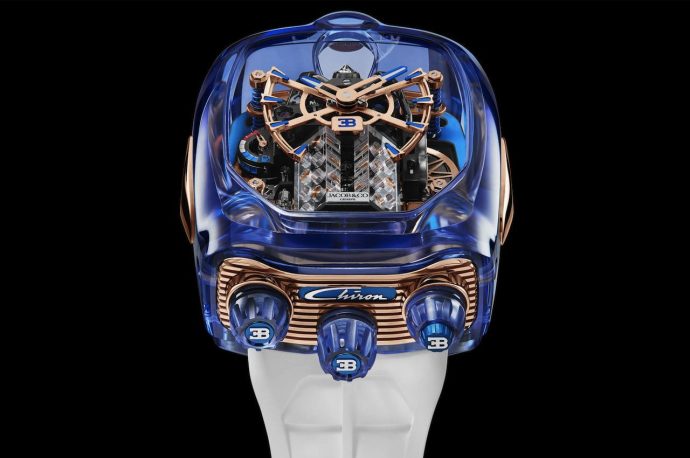 BUGATTI CHIRON BLUE SAPPHIRE CRYSTAL