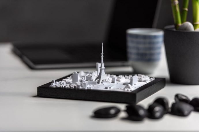 Cityframes puts cities you love up on your wall or on your table