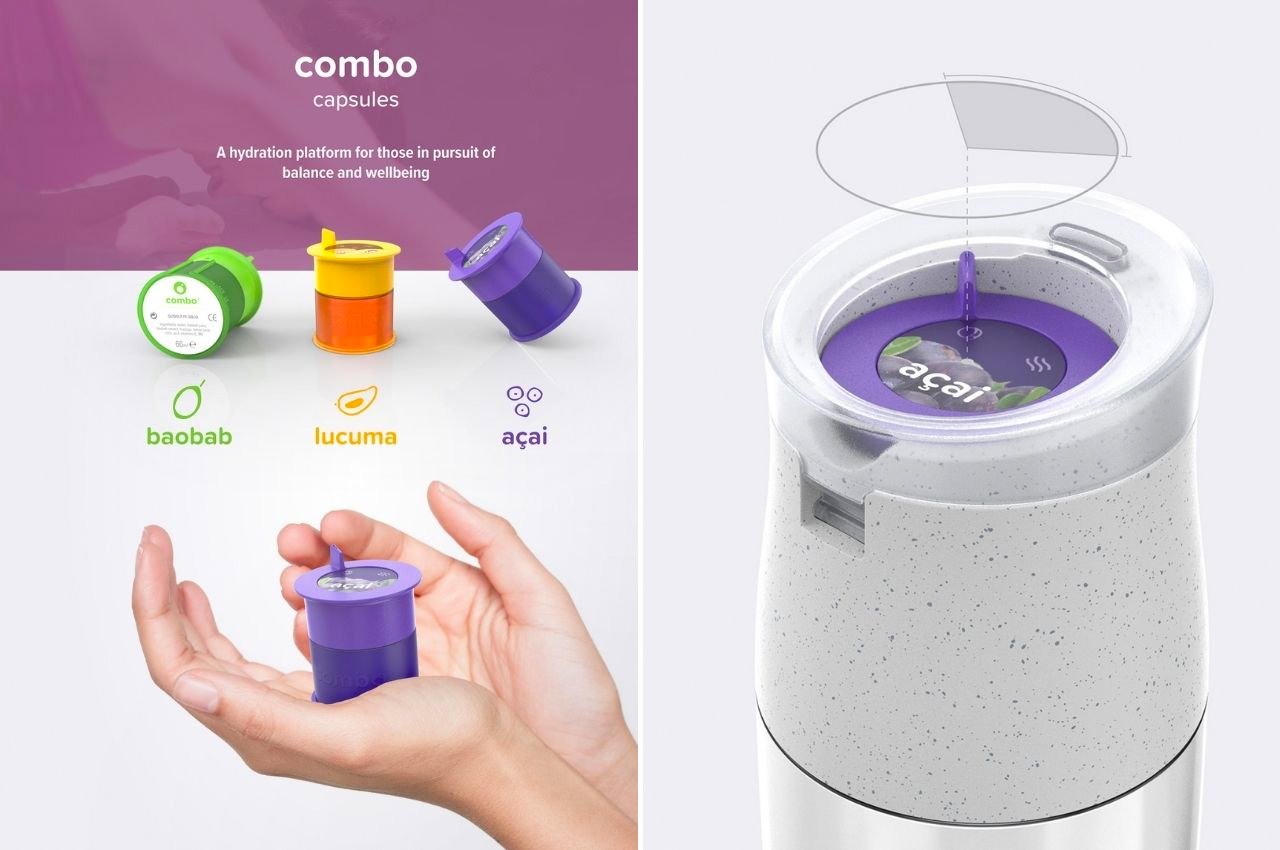 #Combo lets you choose between drinking water normally or the infused way