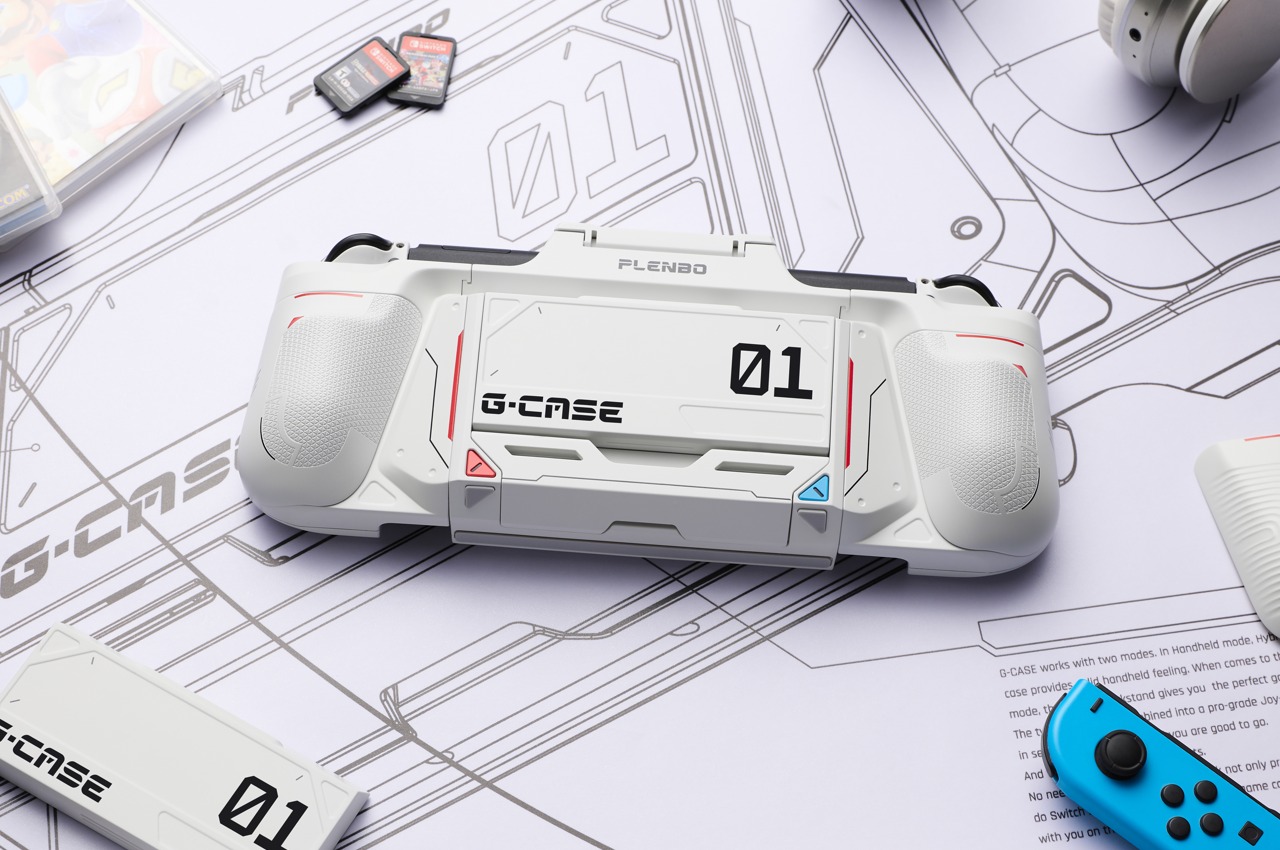 #G-Case turns the Nintendo Switch into a Gundam-inspired gaming powerhouse