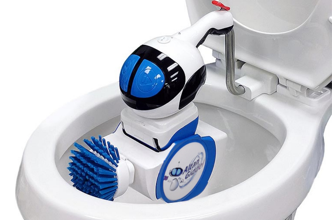#Giddel toilet cleaning robot is what the future of cleaning should be