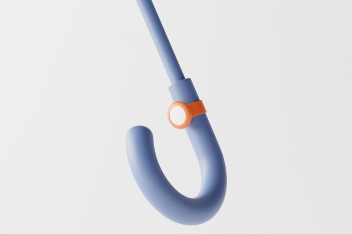 No more forgetting umbrellas with this peppy Apple AirTag accessory