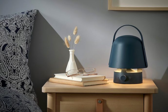 IKEA teams up with Spotify to debut the Vappeby, a $65 wireless lamp/speaker with built-in ‘Spotify Tap’