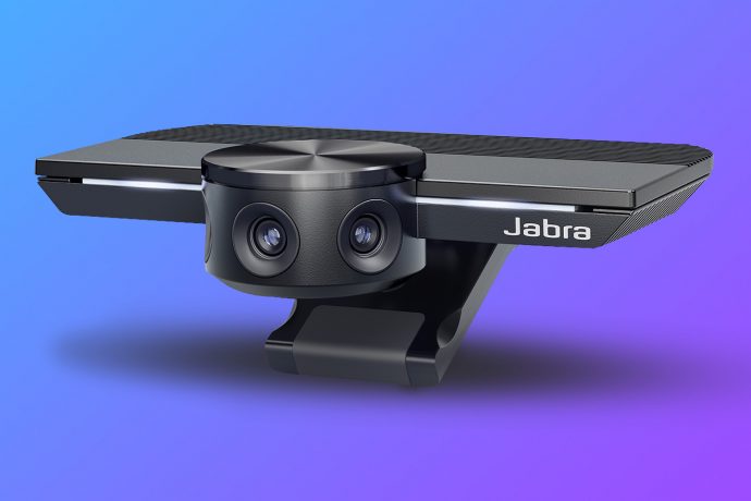 Jabra’s triple-lens webcam has a wide-angle 180° FOV, completely crushing Apple’s Center Stage