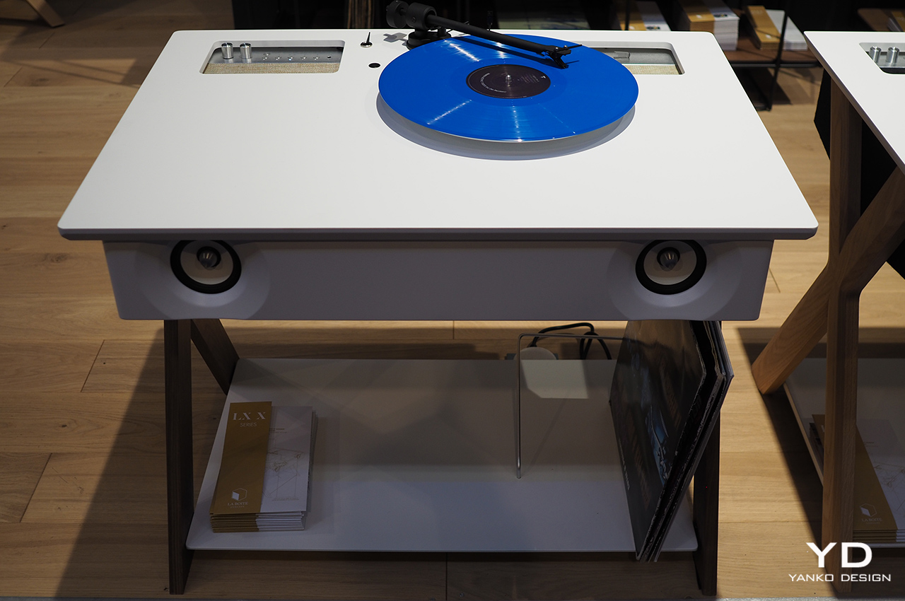 La Boite Concept showcases high-fidelity turntable and loudspeaker at M&O 2022