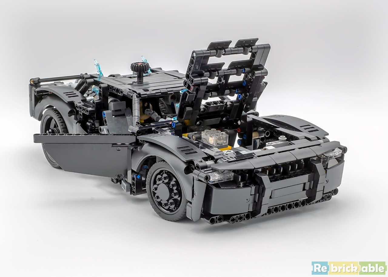 The new LEGO Technic Batmobile is just as dark and sinister as the one in ' The Batman' movie - Yanko Design