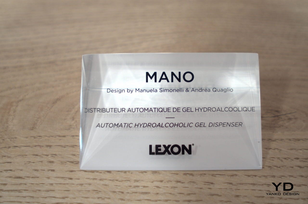 Lexon Mano Dispenser Details