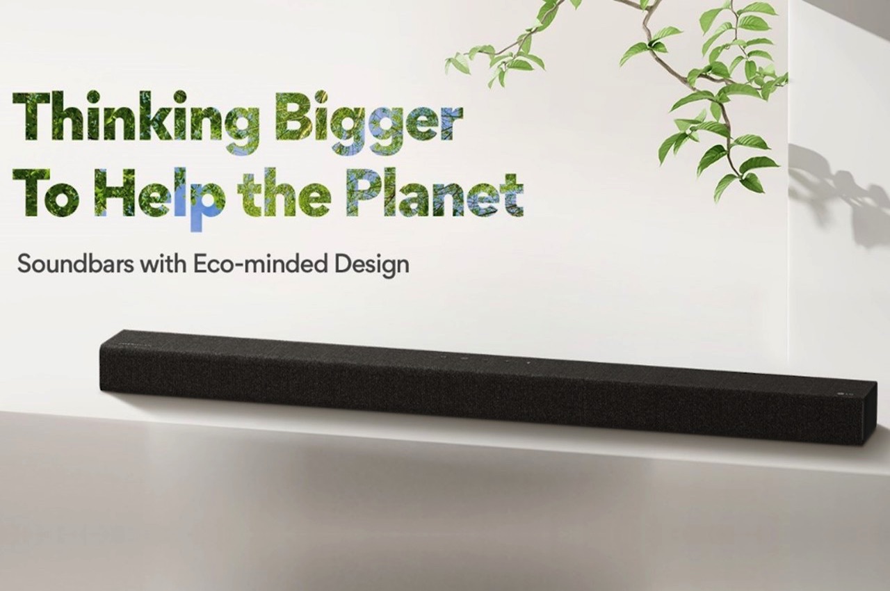 LG Soundbars Eco-minded Design
