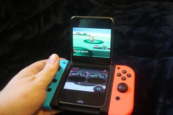 Samsung Galaxy Z Flip with Nintendo Switch Joy-Cons is the crossover we didn’t know we needed