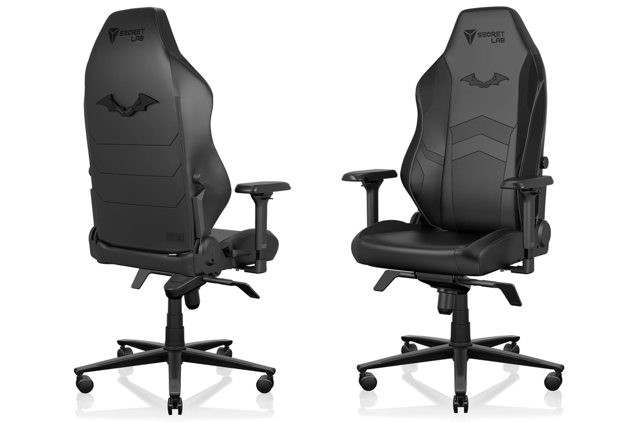 Secretlab's Batman Movie Edition Gaming Chair for your ultimate Batcave has  detachable logo on backrest - Yanko Design