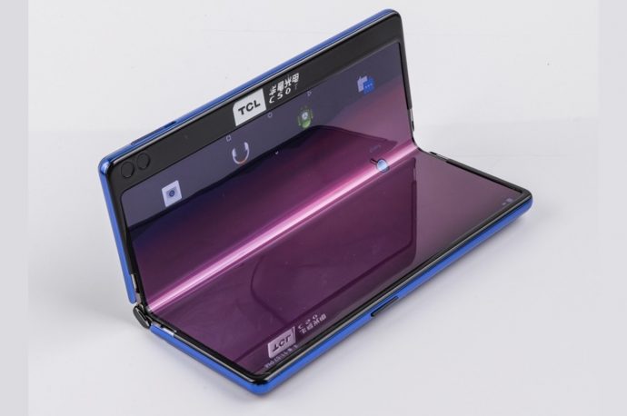 TCL foldable phone prototype can bend both ways and increase your worries