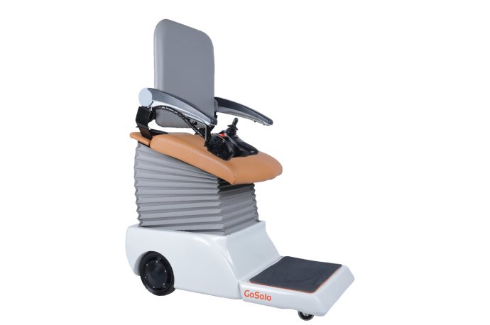 This personal mobility device can be driven remotely from users’ smartphones