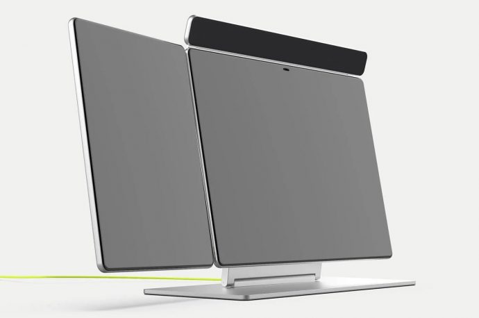 This customizable multi-screen monitor comes with detachable screens for flexibility of use