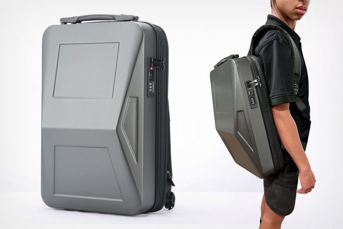 This Cybertruck-shaped hardshell backpack is the latest weird must-have accessory for Tesla fanboys