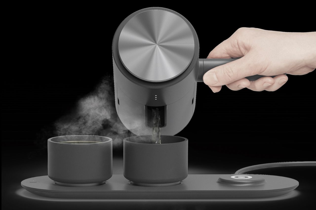 Tea Machine & Kettles, Gourmia GTC8000 Fusion Tea Loose Leaf Tea Maker - Loose  Leaf Teas Single Button Brewing System