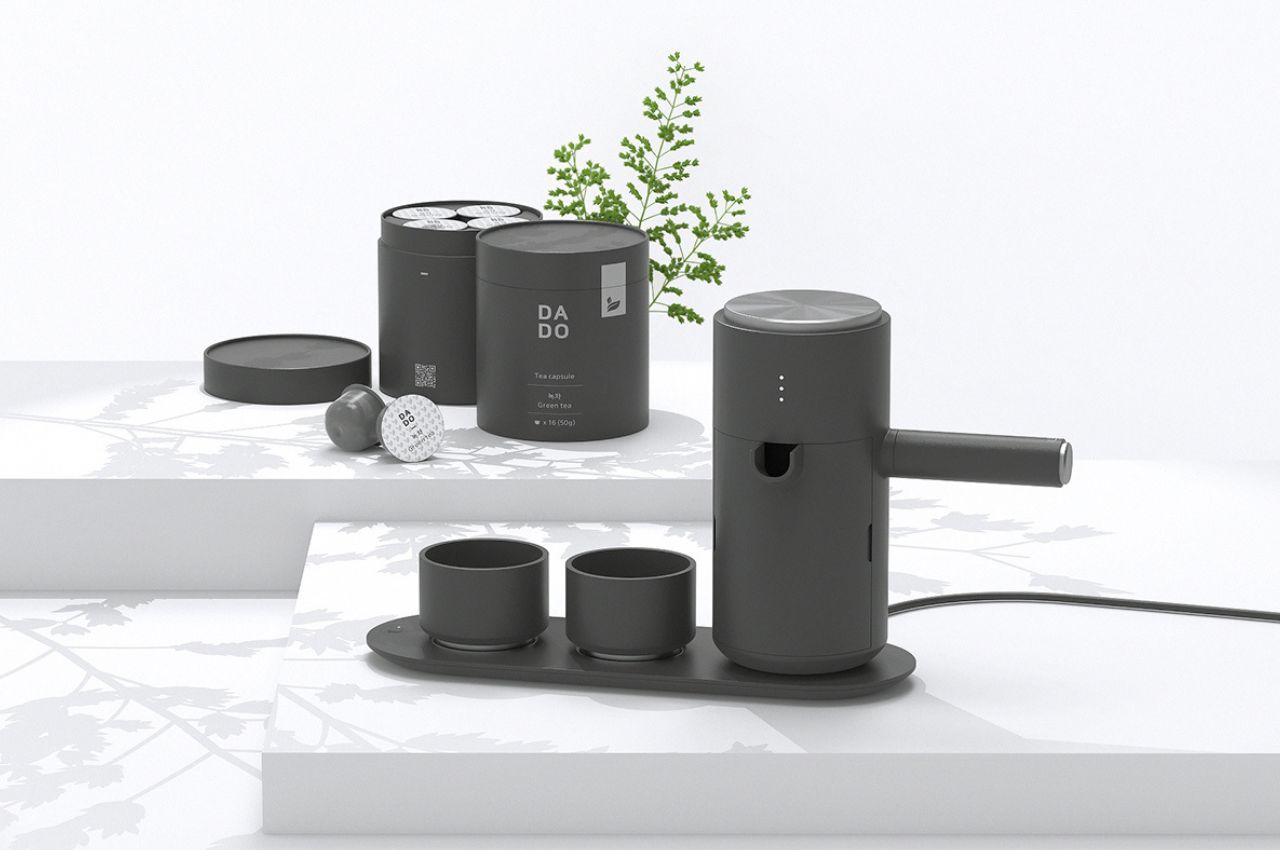 #This DADO minimalist tea machine may give you peace and calm in a cup